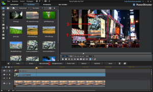 CyberLink PowerDirector 12 - Bildmontage