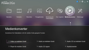 CyberLink Power2Go 10 - Videos konvertieren