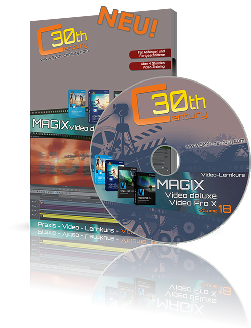 Video-Lernkurs Volume 18 für MAGIX Video Pro X & MAGIX Video deluxe