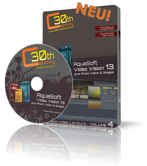 Video-Lernkurs Volume 4 für AquaSoft Video Vision 13 (Photo Vision & Stages)