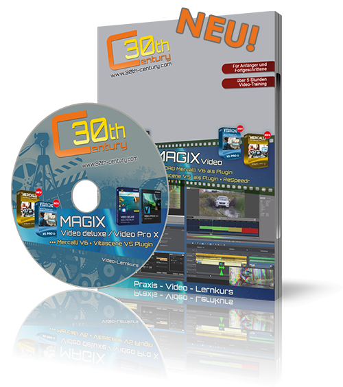 Video-Lernkurs für MAGIX mit proDAD Mercalli V6 und Vitascene V5 als Plugin sowie ReSpeedr…