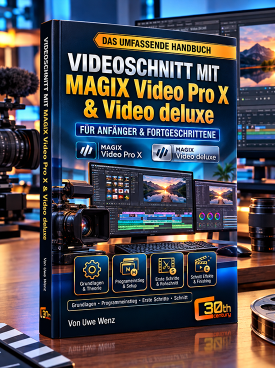 NEU!! Das ultimative Praxisbuch zum Videoschnitt mit MAGIX Video deluxe & MAGIX Video Pro X