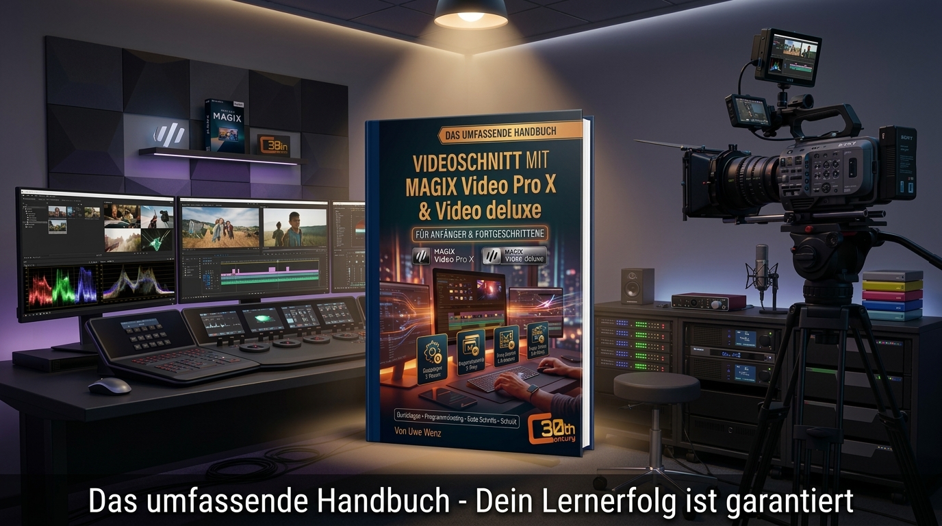 NEU!! Das ultimative Praxisbuch zum Videoschnitt mit MAGIX Video deluxe & MAGIX Video Pro X
