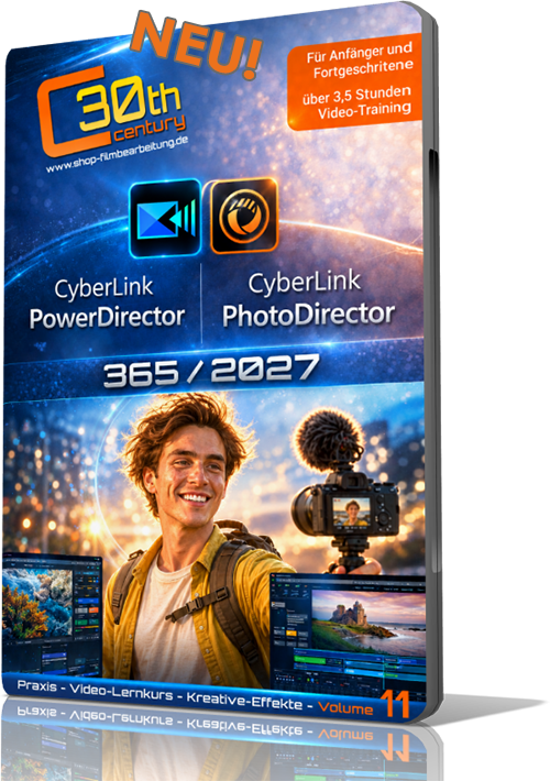 Video-Lernkurs CyberLink PowerDirector 365/2027 & PhotoDirector – Volume 11
